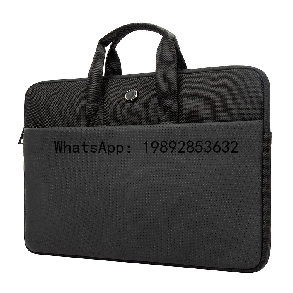 Leather Briefcase - PYJ notebook bag business waterproof briefcase