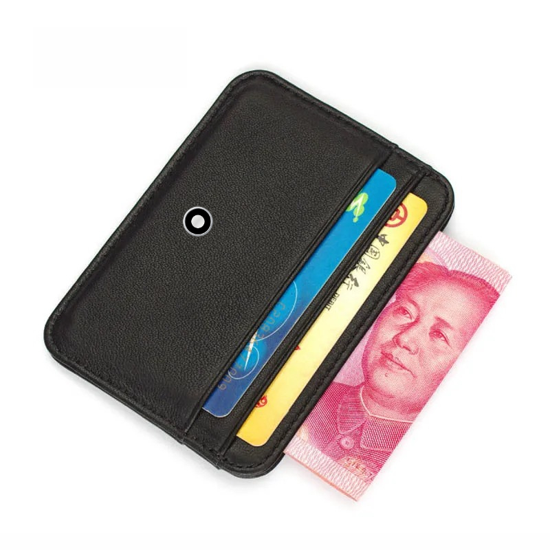 Leather Wallet Men - High End Luxury Business100% Genuine Leather