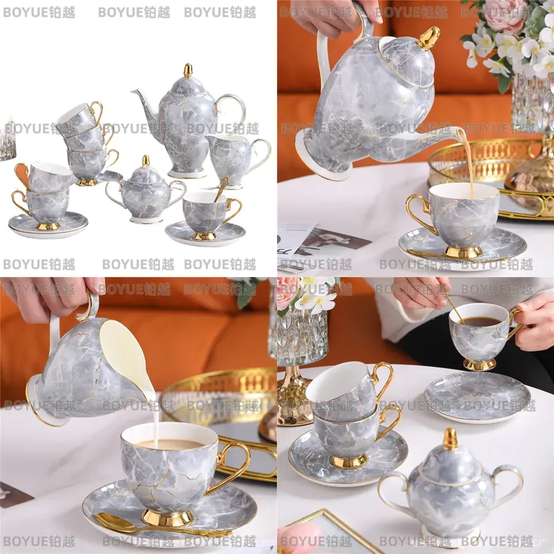 Luxury Gift Set - Luxury Bone China Coffee Cup and