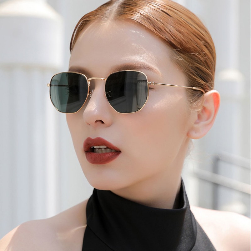 Designer Sunglasses - Round punk Sunglasses Men Luxury Brand