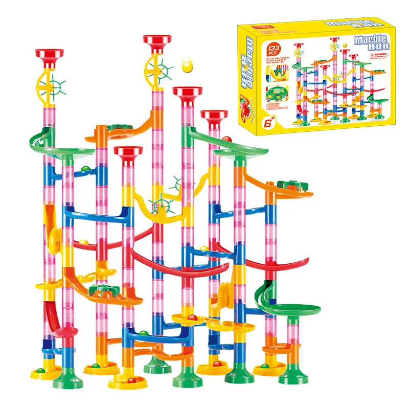 Marble Coaster Set - 50-142PCS 3D Maze Ball Roll Toy