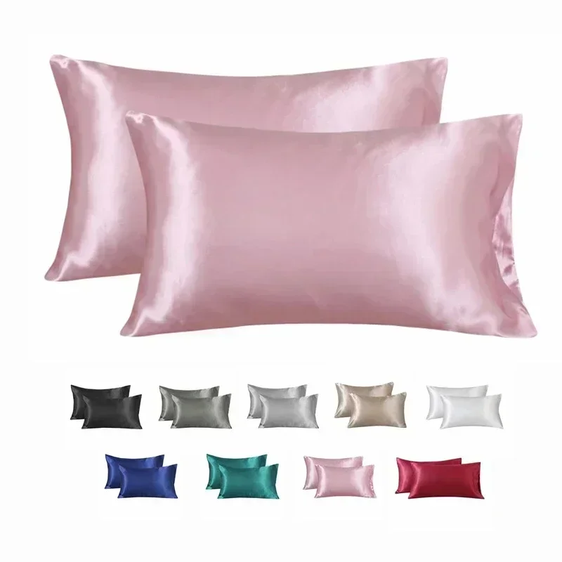 Silk Pillowcase - 100% Silk Pillowcase Pillow Cover Silky