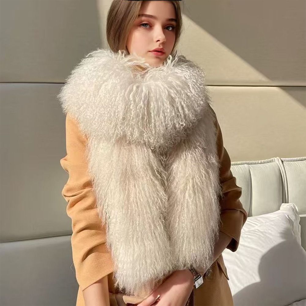 Cashmere Scarf - 180CM Imitation Wool Scarf Double-Sided Whole
