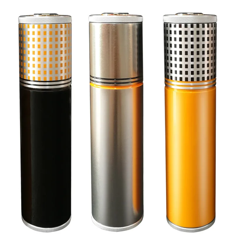 Premium Cigar Case - Cigar Humidor Moisturizing Tube Box Case