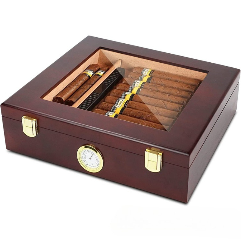 Cigar Humidor Box Cigar Case w - Premium Cigar Case recension och pris