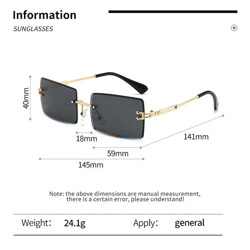 New Metal Cutting Sunglasses V - Designer Sunglasses recension och pris