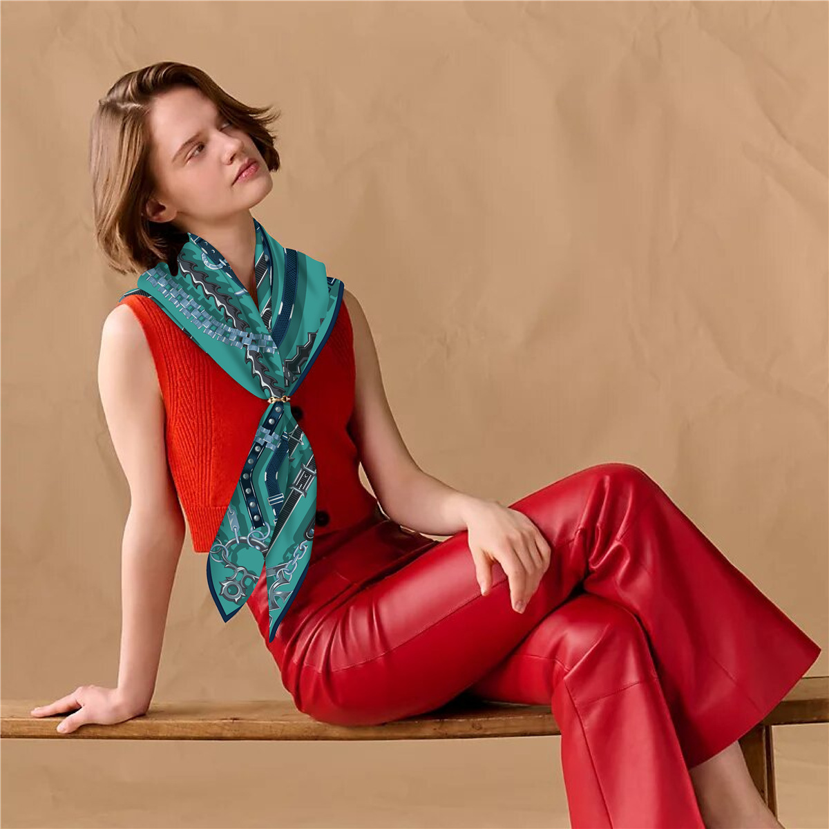 Twill Silk Cashmere Scarf Luxu - Cashmere Scarf recension och pris