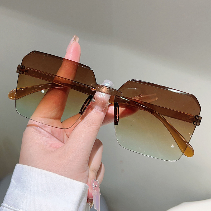 New Vintage Frameworkless Sung - Designer Sunglasses recension och pris