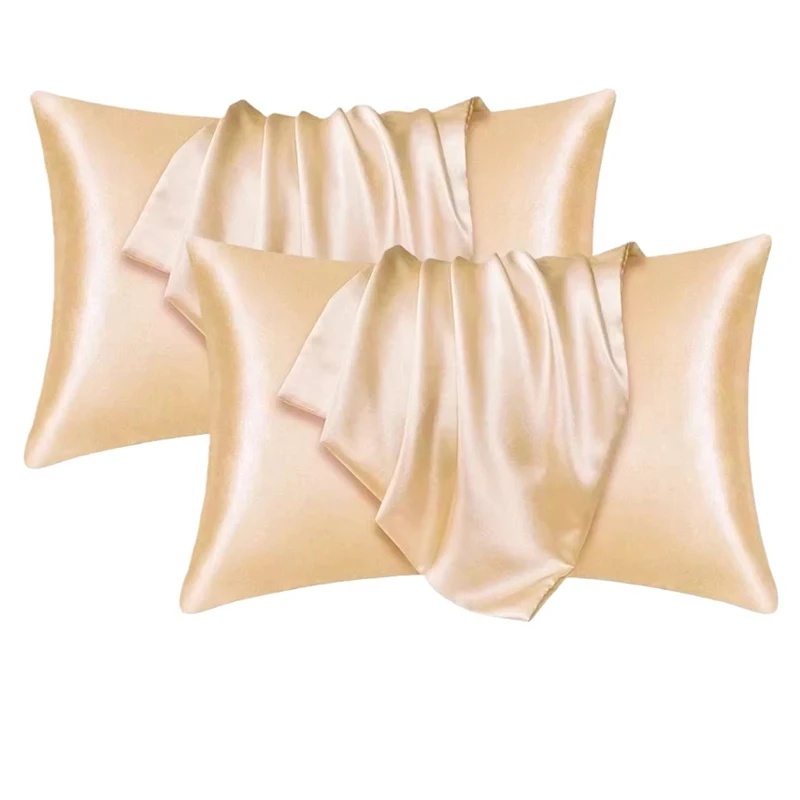 1/2pcs Satin Silk Pillowcase f - Silk Pillowcase recension och pris