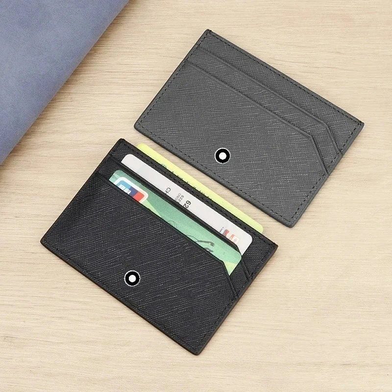 Busine Sle Card Holder Wallet  - Leather Wallet Men recension och pris