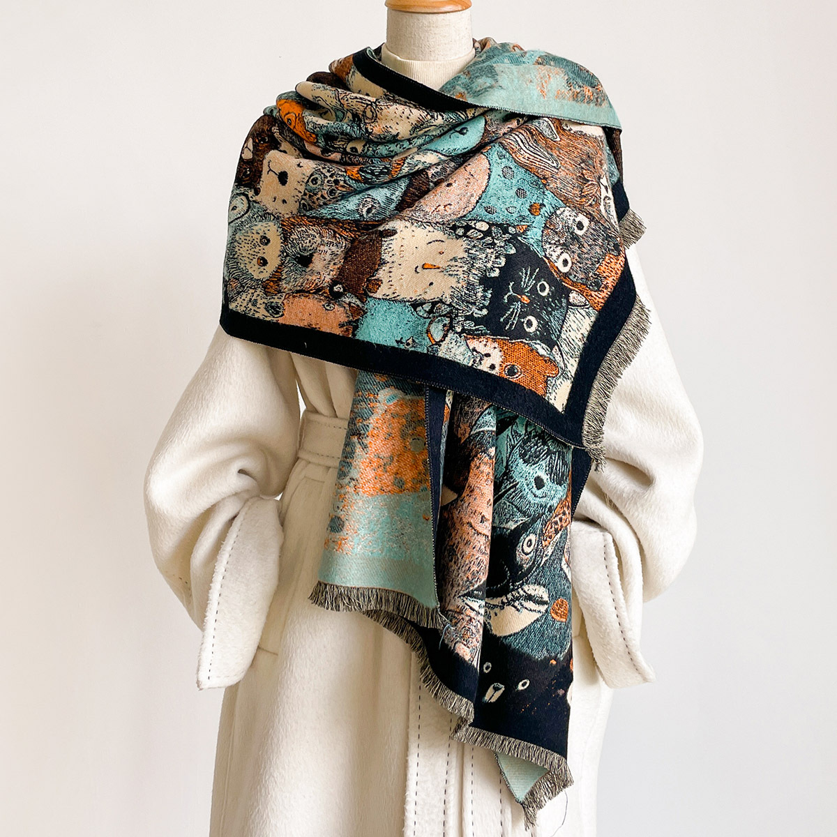 Women Imitation Cashmere Scarf - Cashmere Scarf recension och pris