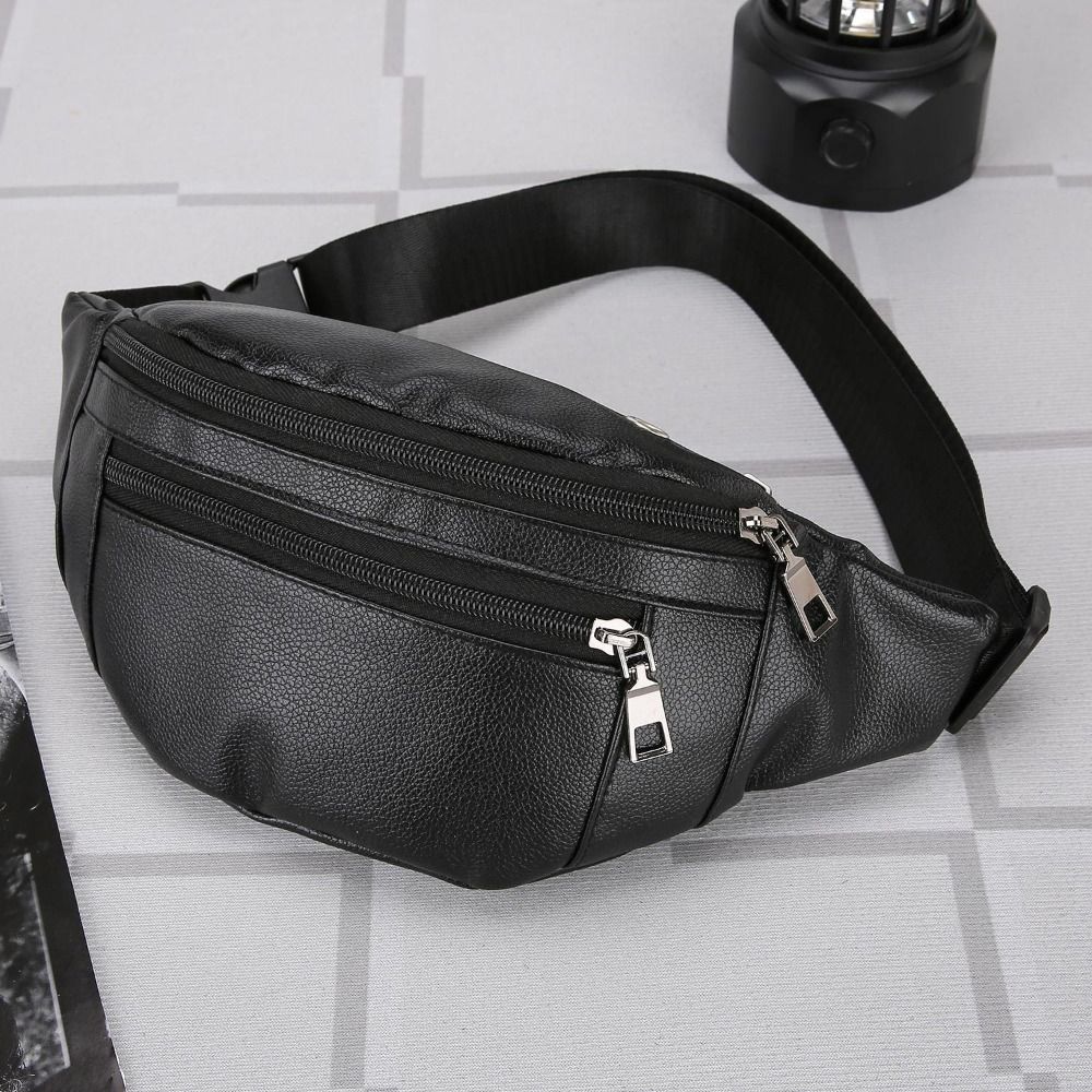 Multifunctional Crossbody Cash - Leather Wallet Men recension och pris