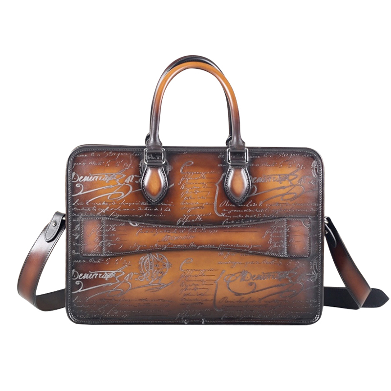 DIMY 2025 men's new business b - Leather Briefcase recension och pris