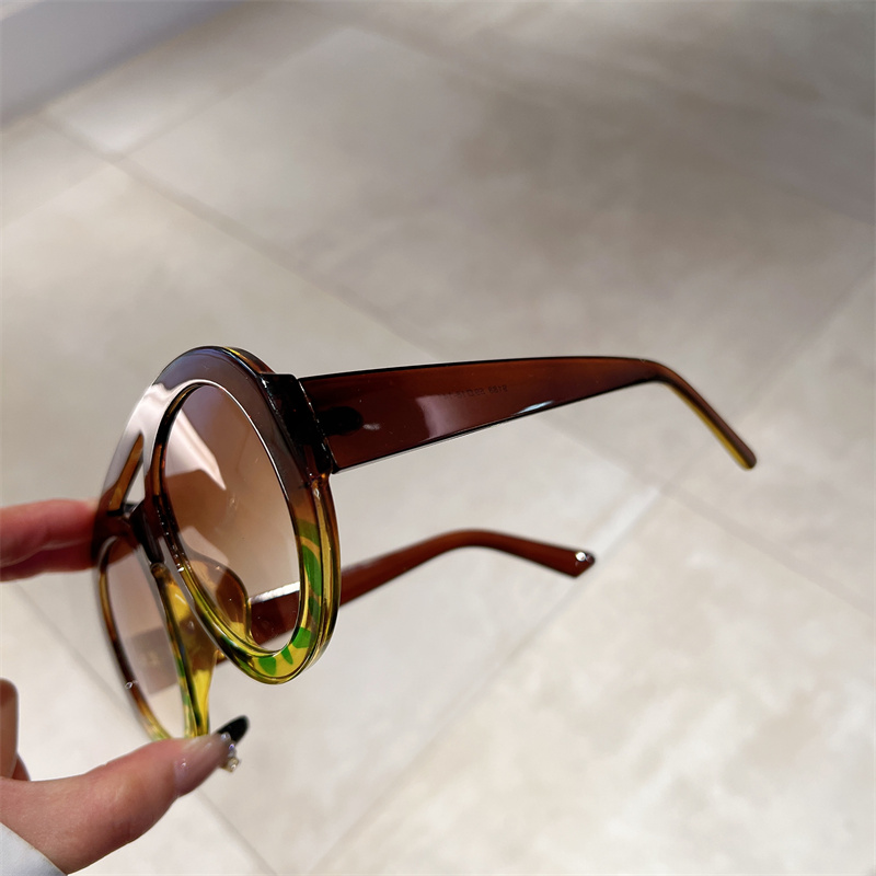 Oversized Round Goggle Men Fas - Sunglasses Uv400 recension och pris