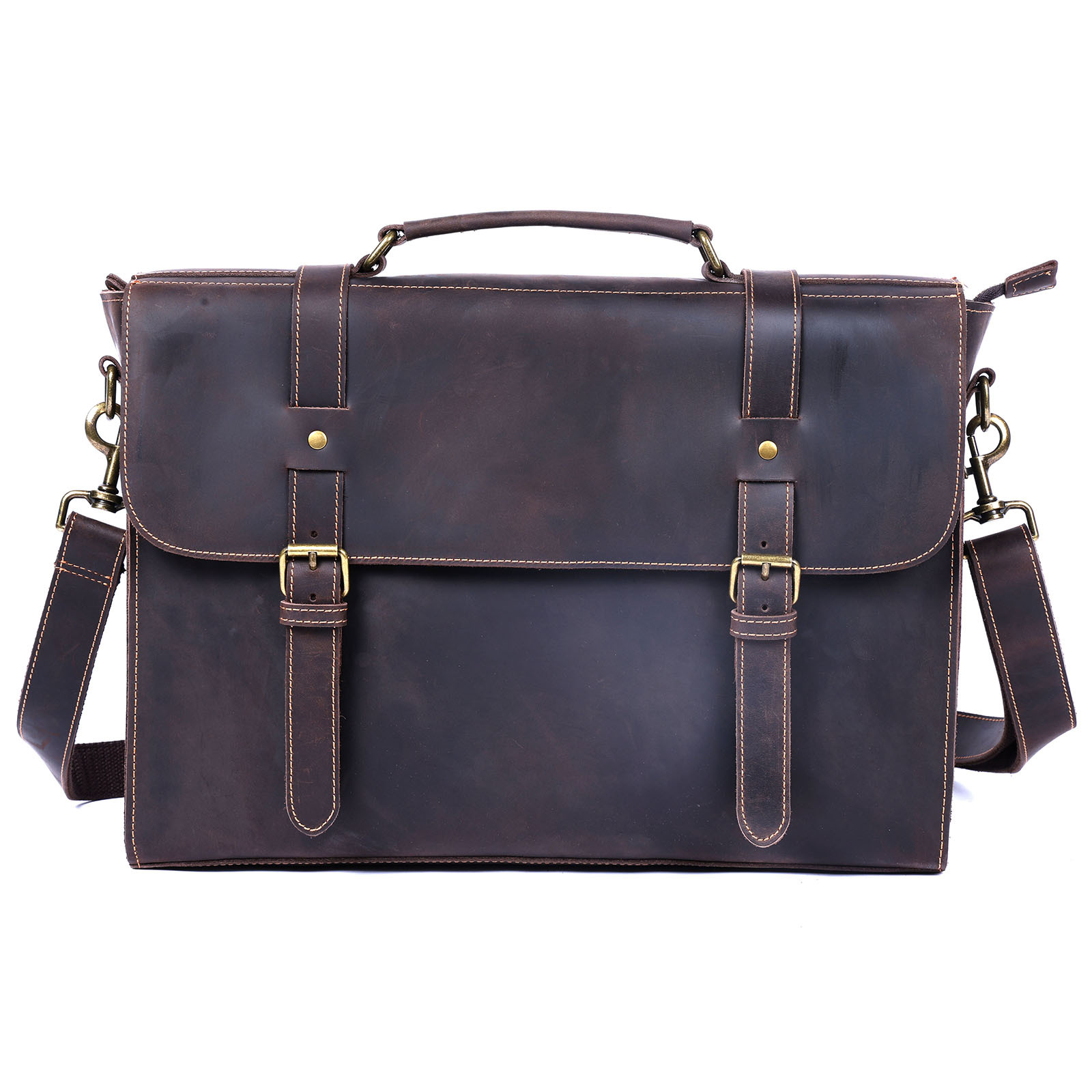 Luxury Original Men's Handbag  - Leather Briefcase recension och pris