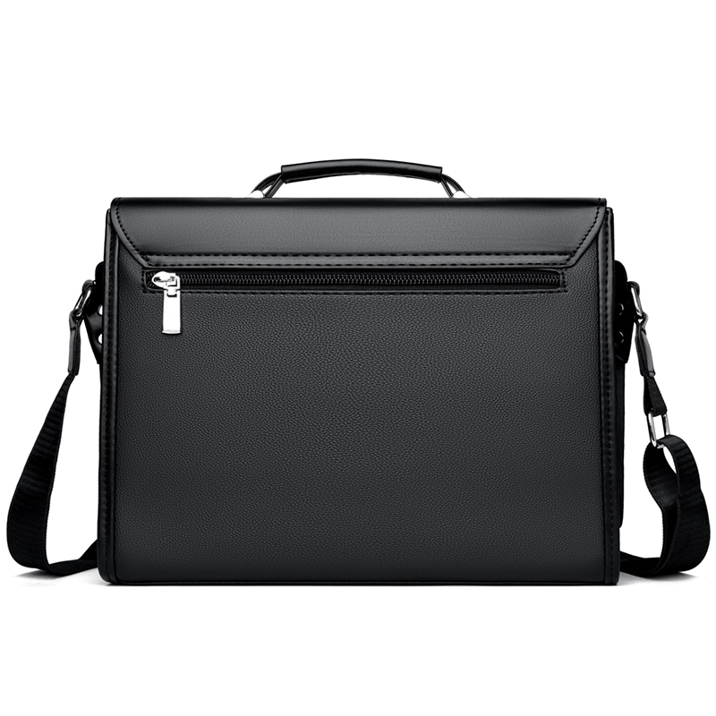Men's Business Casual Handbag  - Leather Briefcase recension och pris