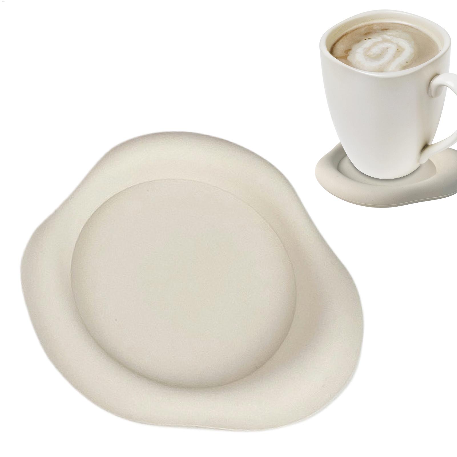 Silicone Non-Slip Cloud Shape  - Marble Coaster Set recension och pris