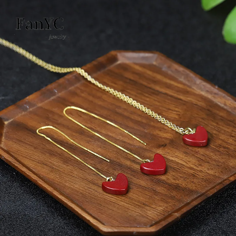 Natural V-shaped Cinnabar Love - Luxury Gift Set recension och pris