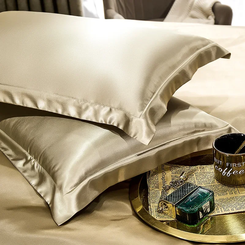 2PCS 100% Pure Real Silk pillo - Silk Pillowcase recension och pris