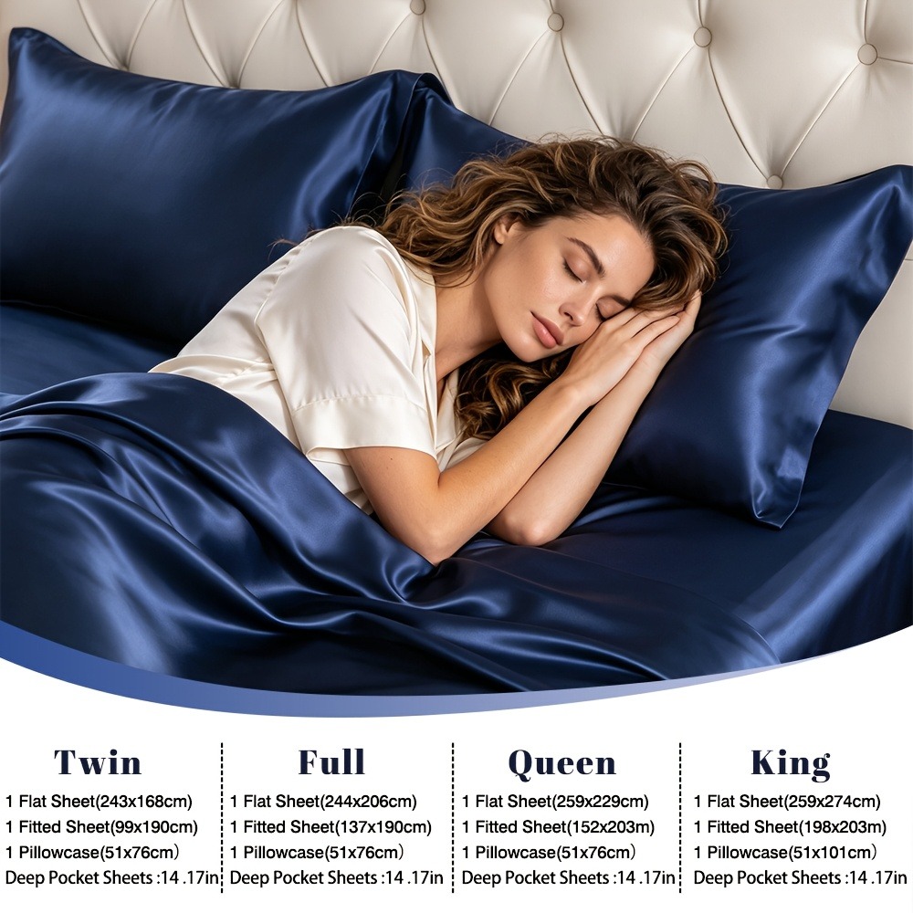 Premium 4pcs Egyptian Cotton B - Silk Pillowcase recension och pris