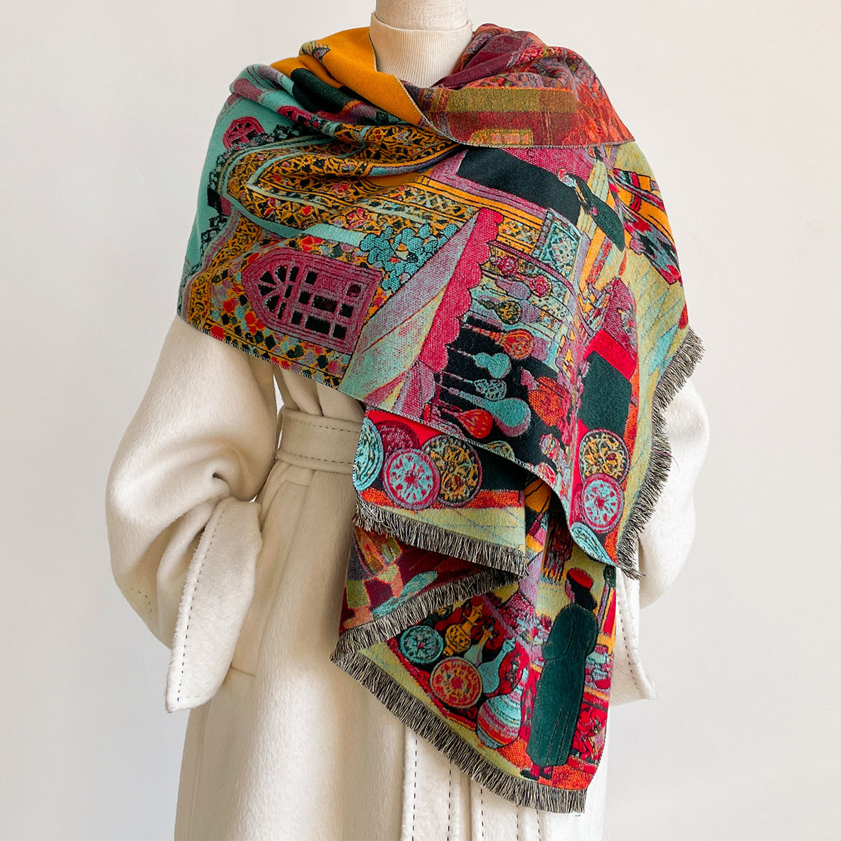 Women Imitation Cashmere Scarf - Cashmere Scarf recension och pris