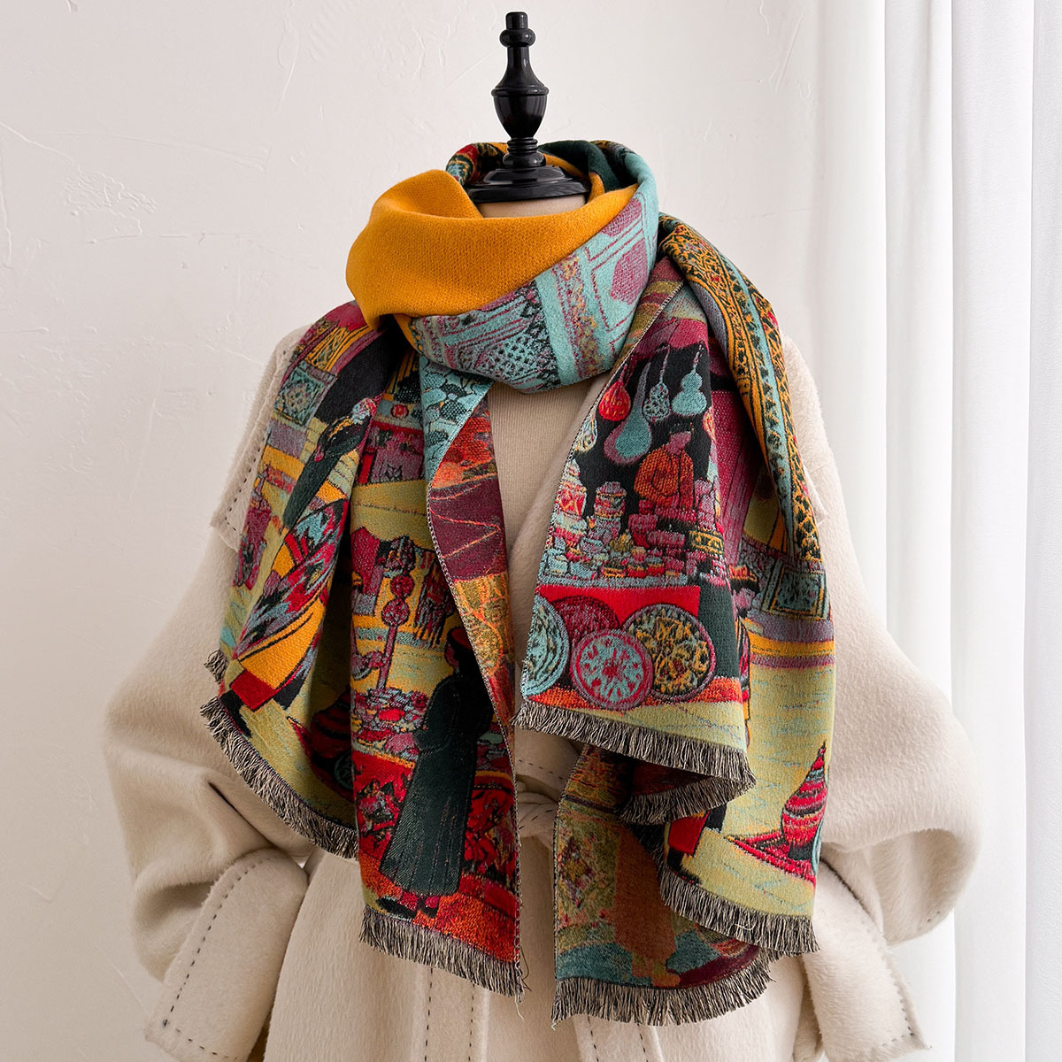 Women Imitation Cashmere Scarf - Cashmere Scarf recension och pris