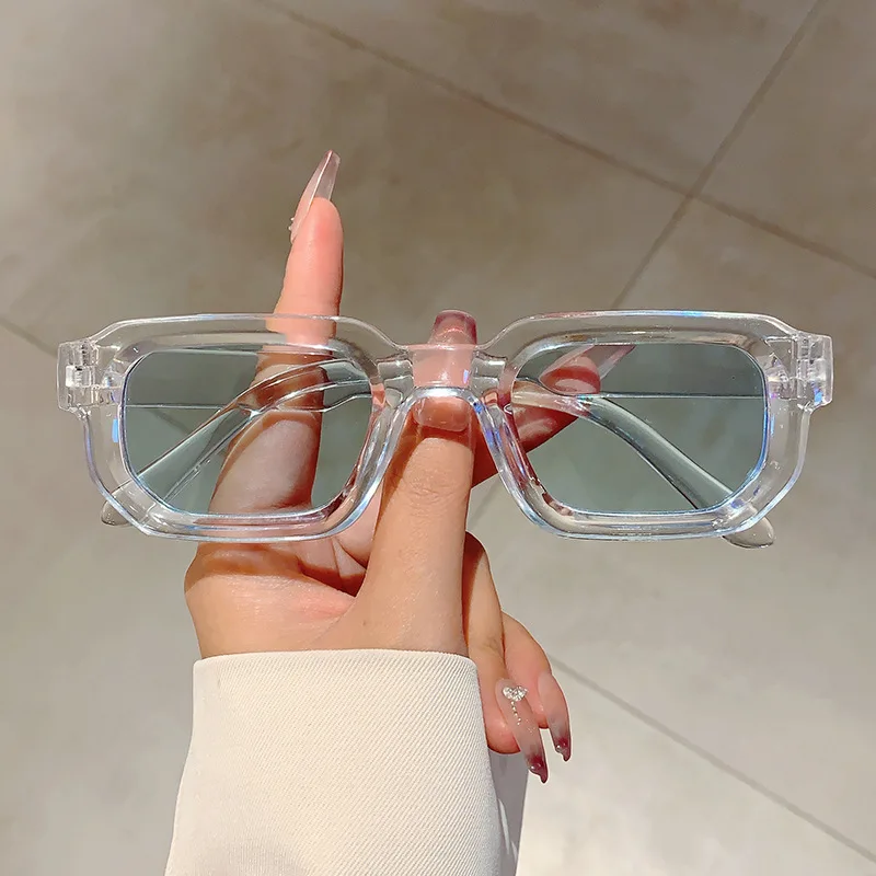 Vintage Rectangle Frame Sungla - Designer Sunglasses recension och pris