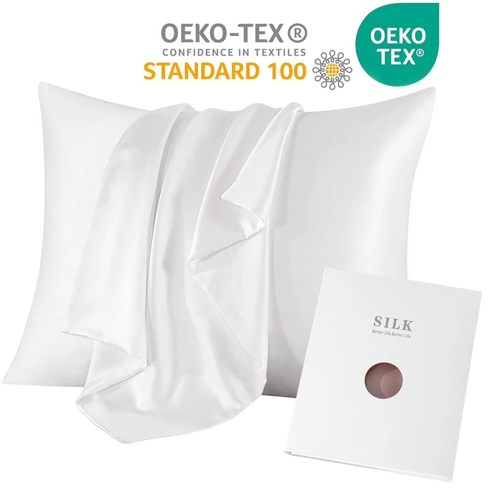 6A 30MM 100% Two Sides Pure Re - Silk Pillowcase recension och pris