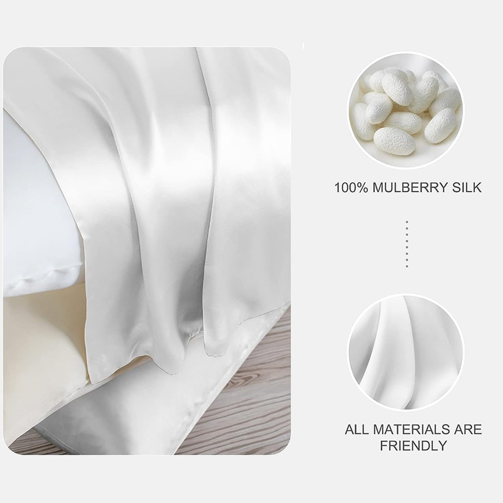 6A 30MM 100% Two Sides Pure Re - Silk Pillowcase recension och pris