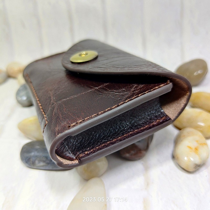 Blongk Mini Waist Bag Thin Bel - Leather Wallet Men recension och pris