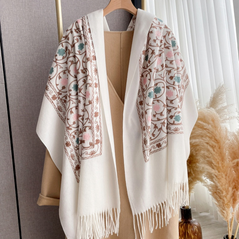2025 New Embroidery Cashmere S - Cashmere Scarf recension och pris