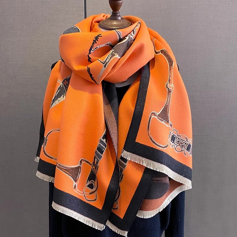 Retro Rider Horse Imitation Ca - Cashmere Scarf recension och pris