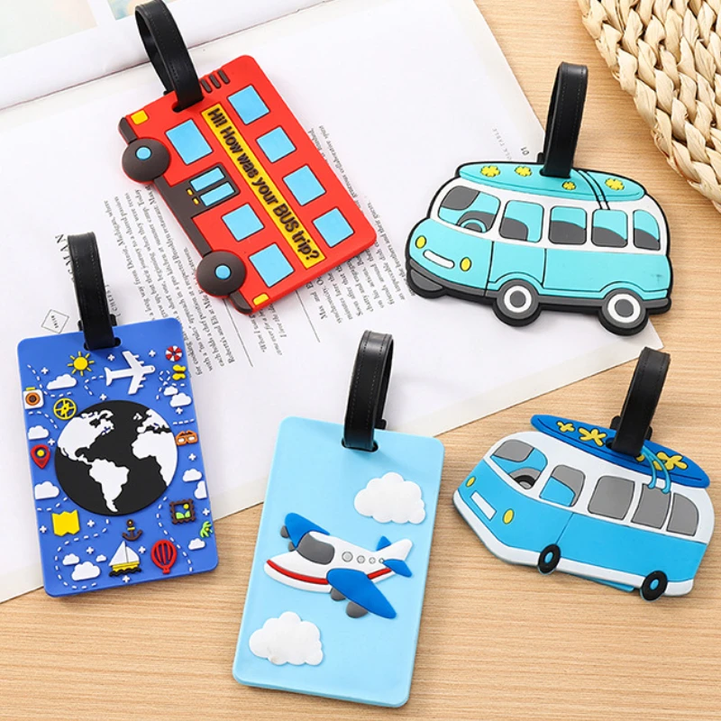 Cute Cartoon Cars PVC Silicone - Travel Luggage Set recension och pris