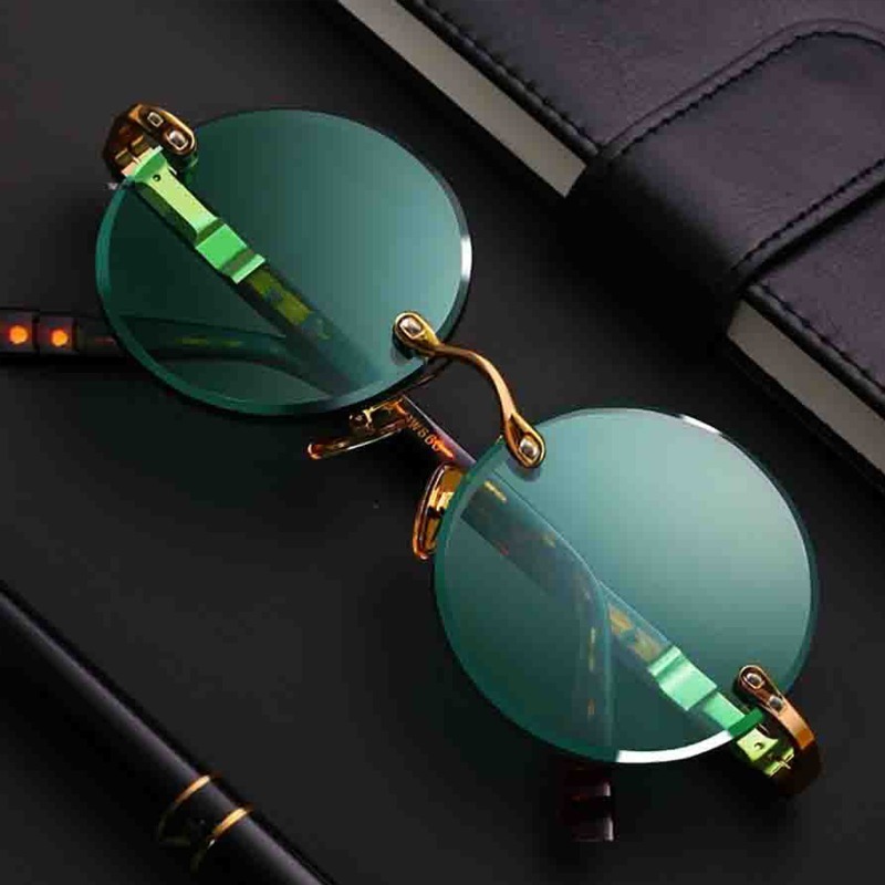 Fashion Classic Rimless Sungla - Designer Sunglasses recension och pris