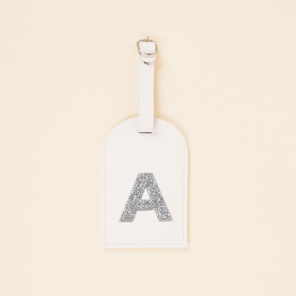 A-Z Rhinestone Monogram Leathe - Travel Luggage Set recension och pris