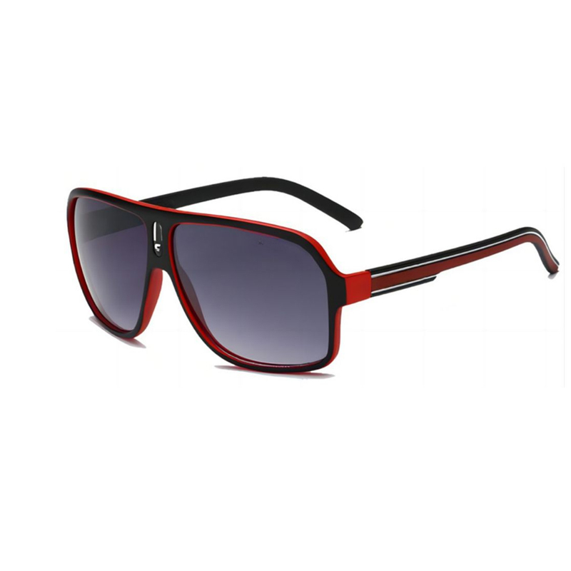 Large curved retro style fashi - Sunglasses Uv400 recension och pris