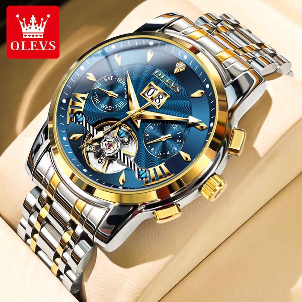 OLEVS Men Watches Luxury Fashi - Luxury Watch Men recension och pris