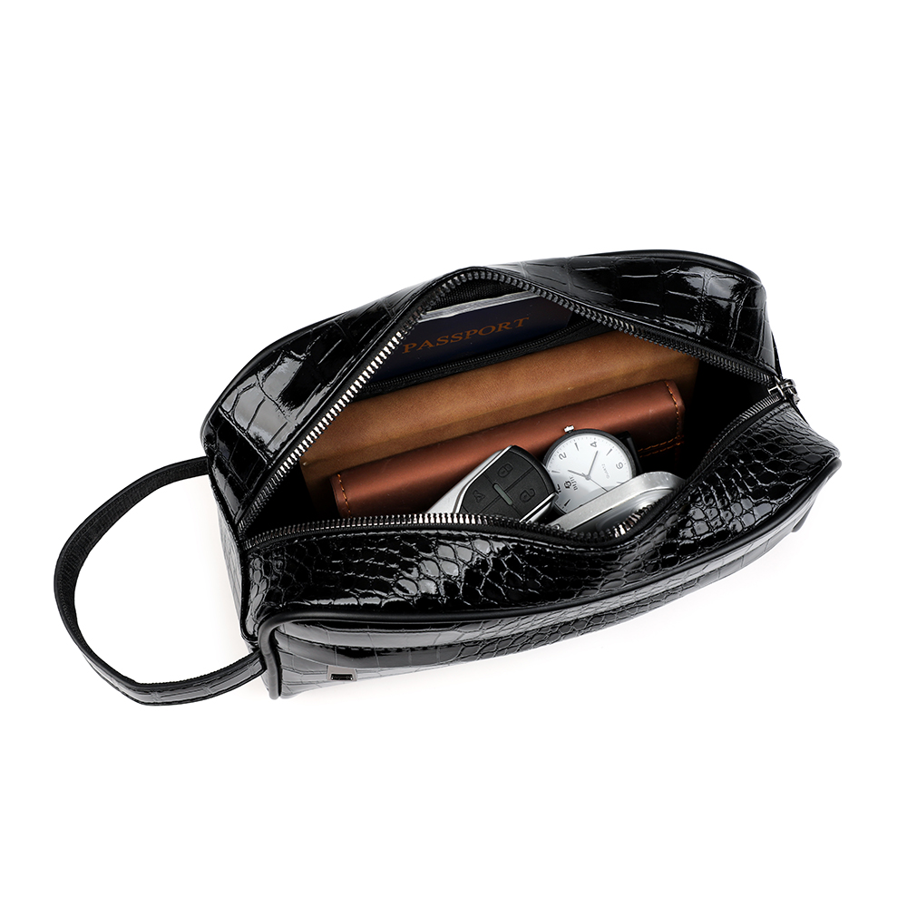 Vintage Style Men's Bag Clutch - Leather Wallet Men recension och pris