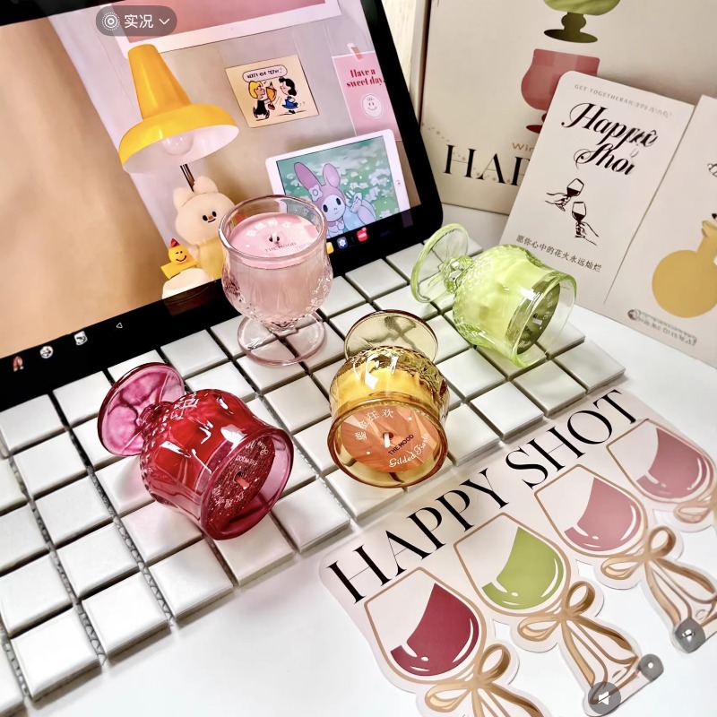 Scented Candle Gift Set Wine G - Luxury Gift Set recension och pris