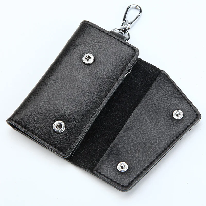 Genuine Leather Keychain Men K - Leather Wallet Men recension och pris