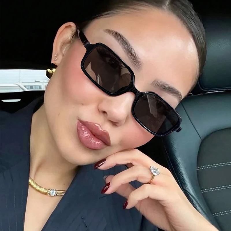 New Sexy Small Rectangle Sungl - Designer Sunglasses recension och pris