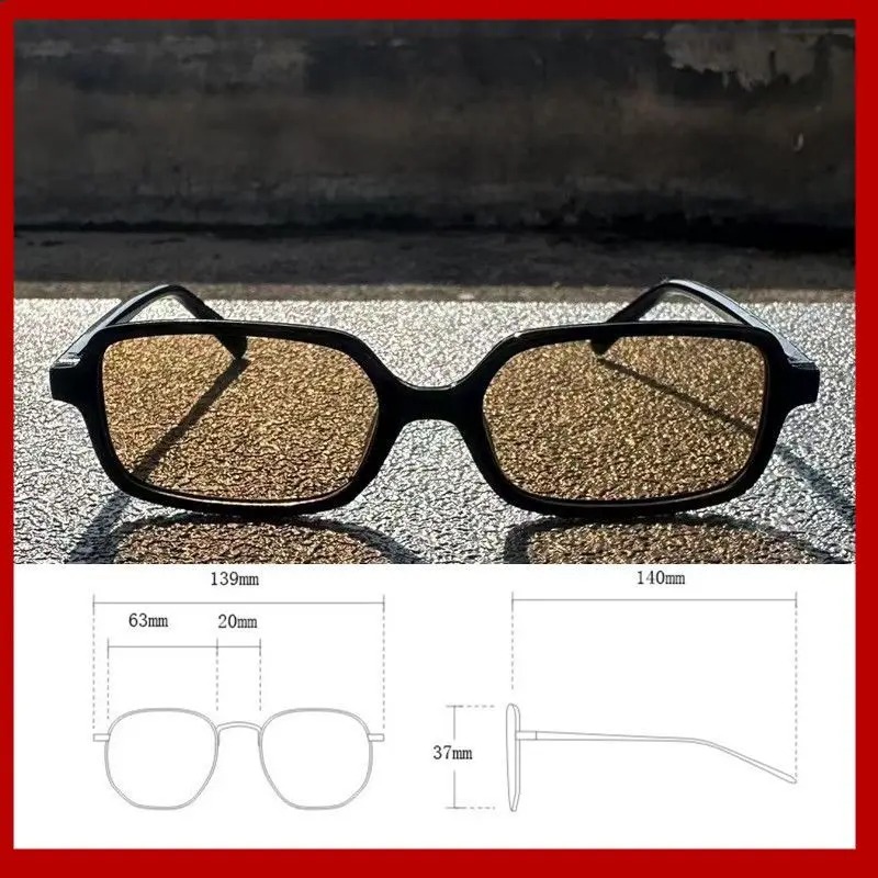 New Sexy Small Rectangle Sungl - Designer Sunglasses recension och pris