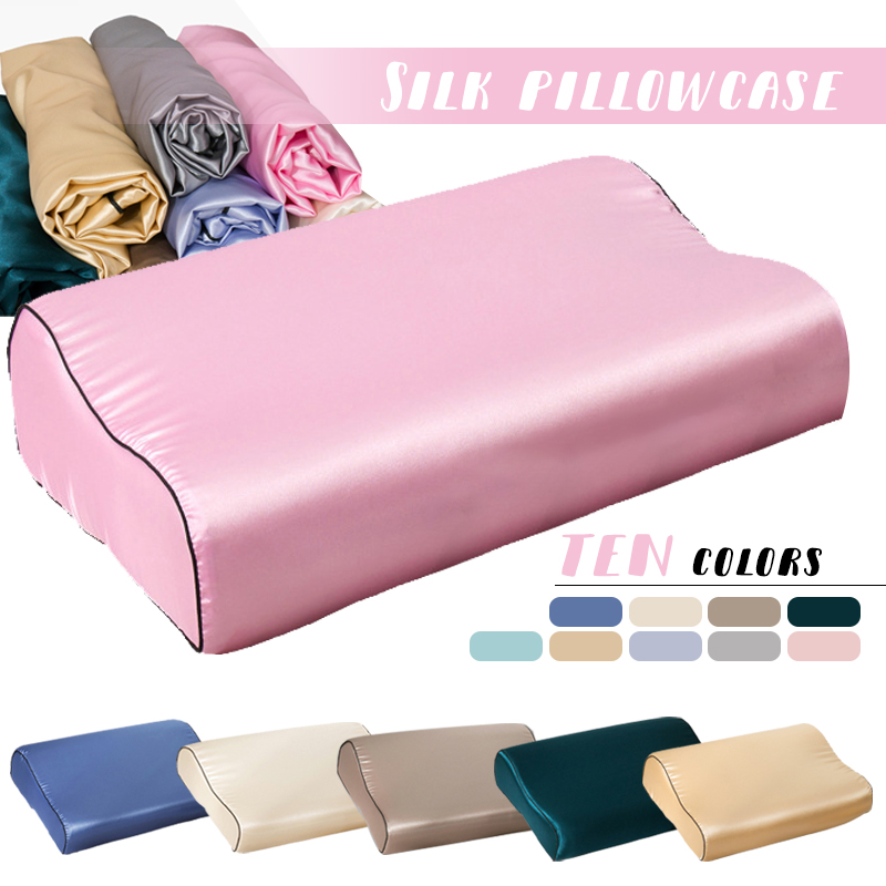 Imitation Silk Satin Latex Pil - Silk Pillowcase recension och pris