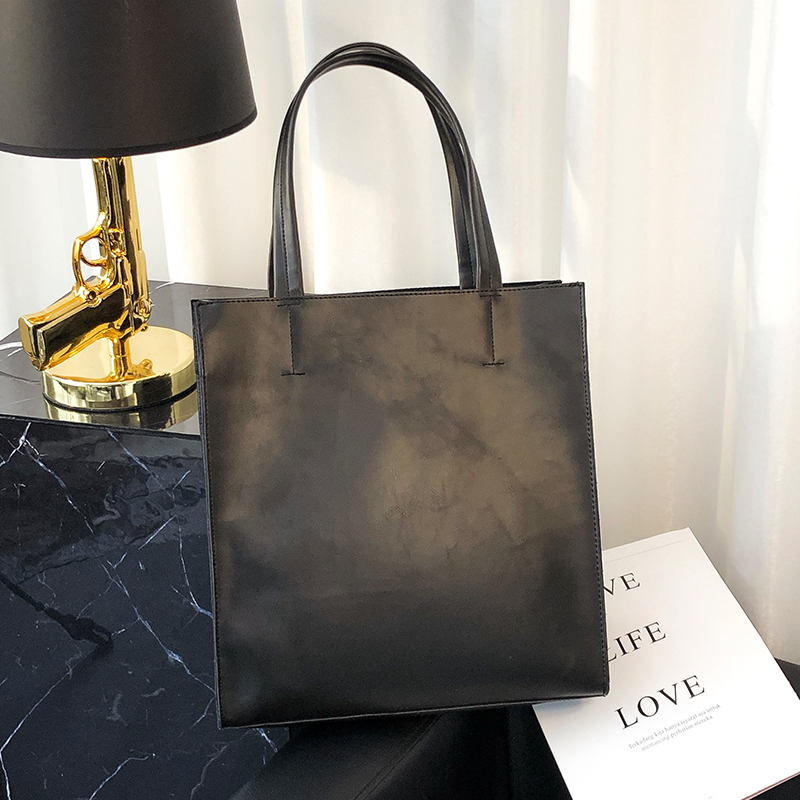 Minimalist Leather Handbag for - Leather Briefcase recension och pris