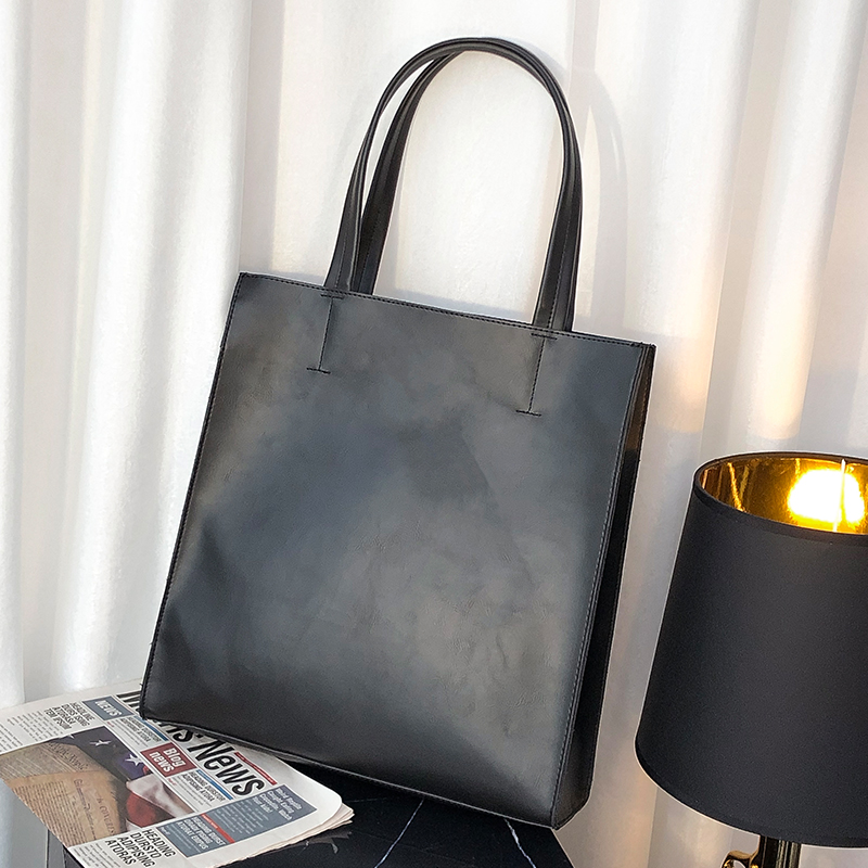 Minimalist Leather Handbag for - Leather Briefcase recension och pris