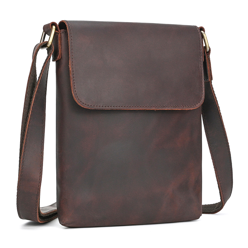 Mini Shoulder Bags Genuine Lea - Leather Wallet Men recension och pris