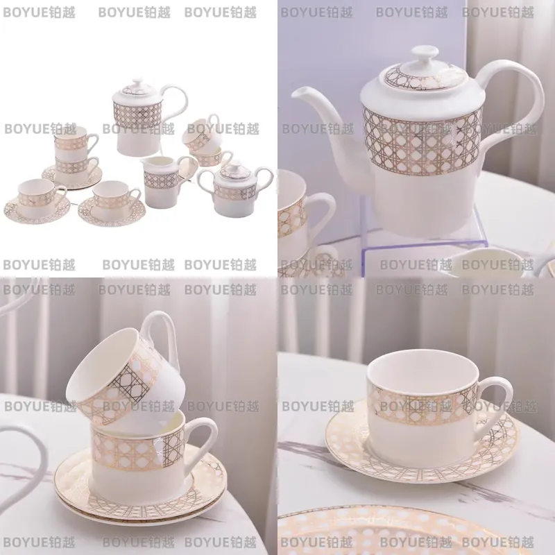 Luxury Bone China Coffee Cup S - Luxury Gift Set recension och pris