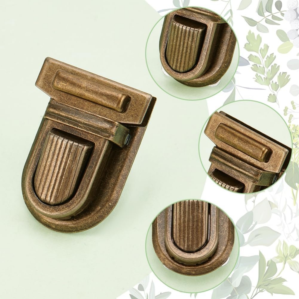 10 Sets Iron Purse Push Locks  - Leather Briefcase recension och pris